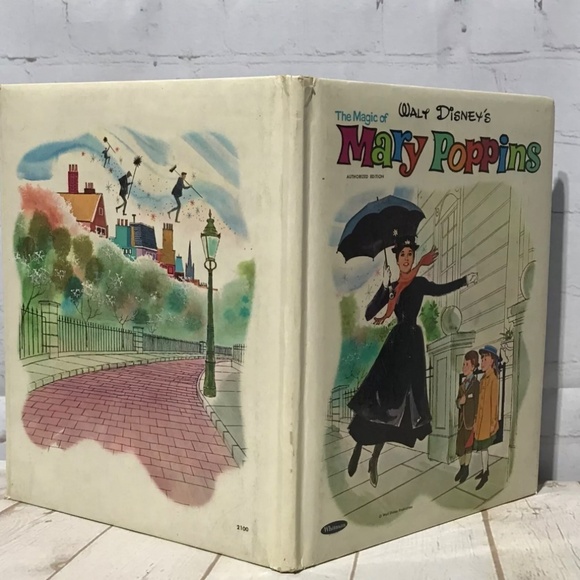 Vintage The Magic Of Mary Poppins 1964 Pillow Book Whitman Disney - Picture 3 of 13